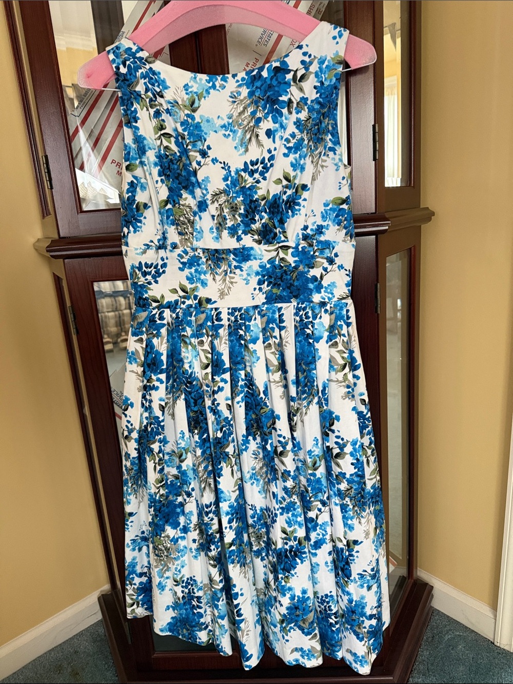US6/AU10 Retrospec’d Wisteria Peggy Dress